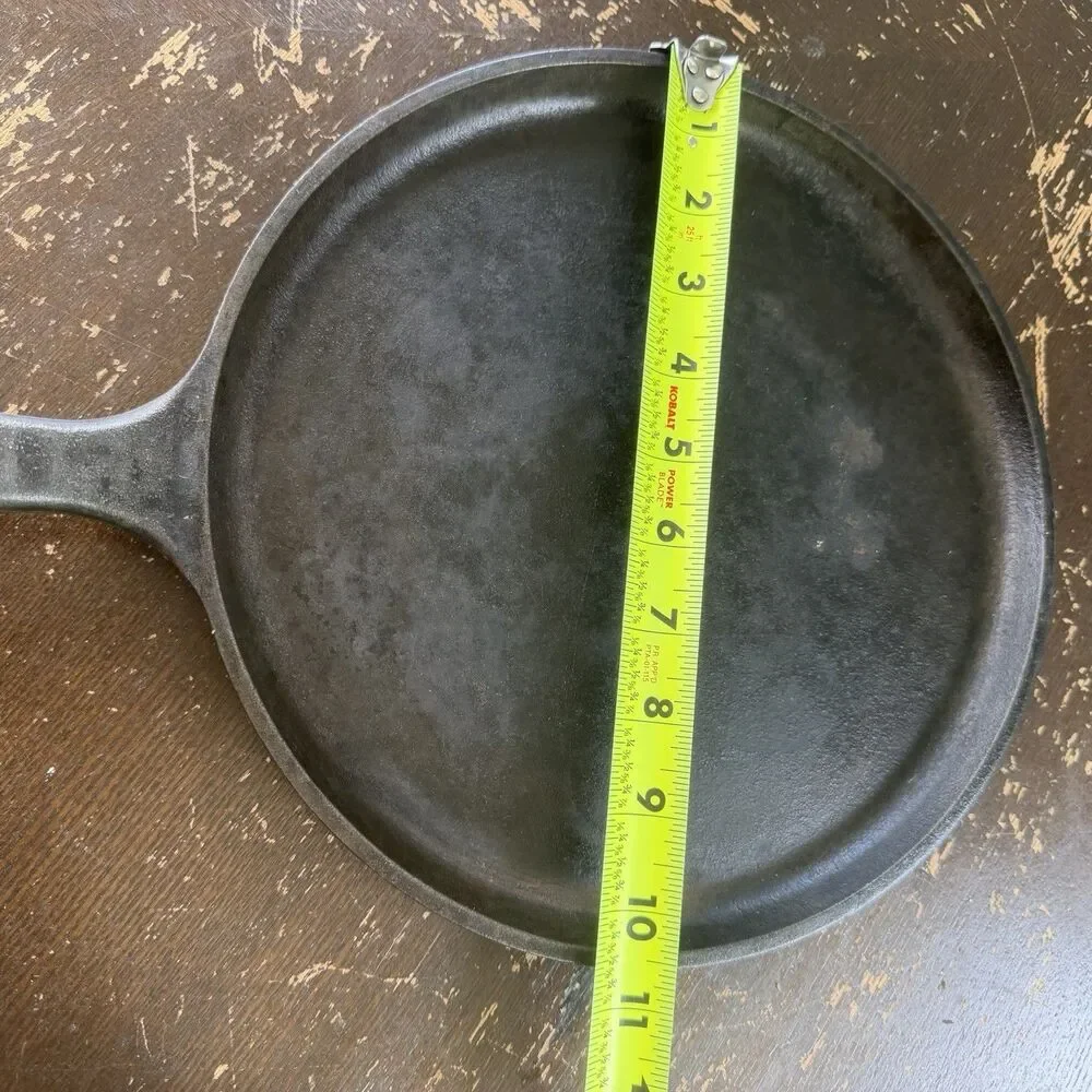 Vintage Cracker Barrel 10.5” Cast Iron Griddle Skillet Old Country Store Lodge